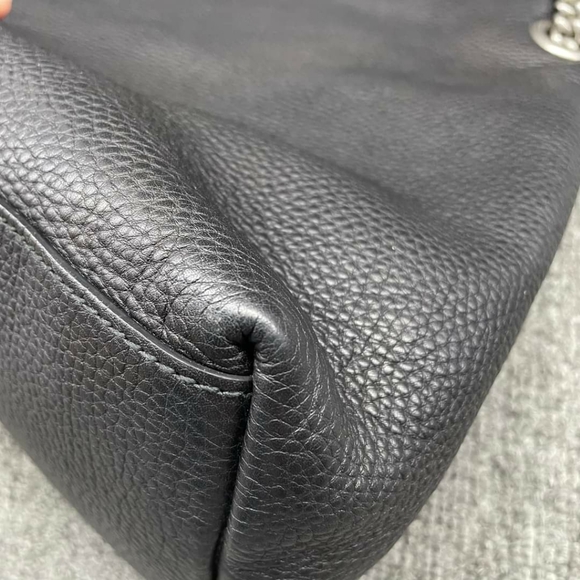 100% Authentic Gucci GG Soho on Chain Medium Shoulder Bag - Picture 8 of 16